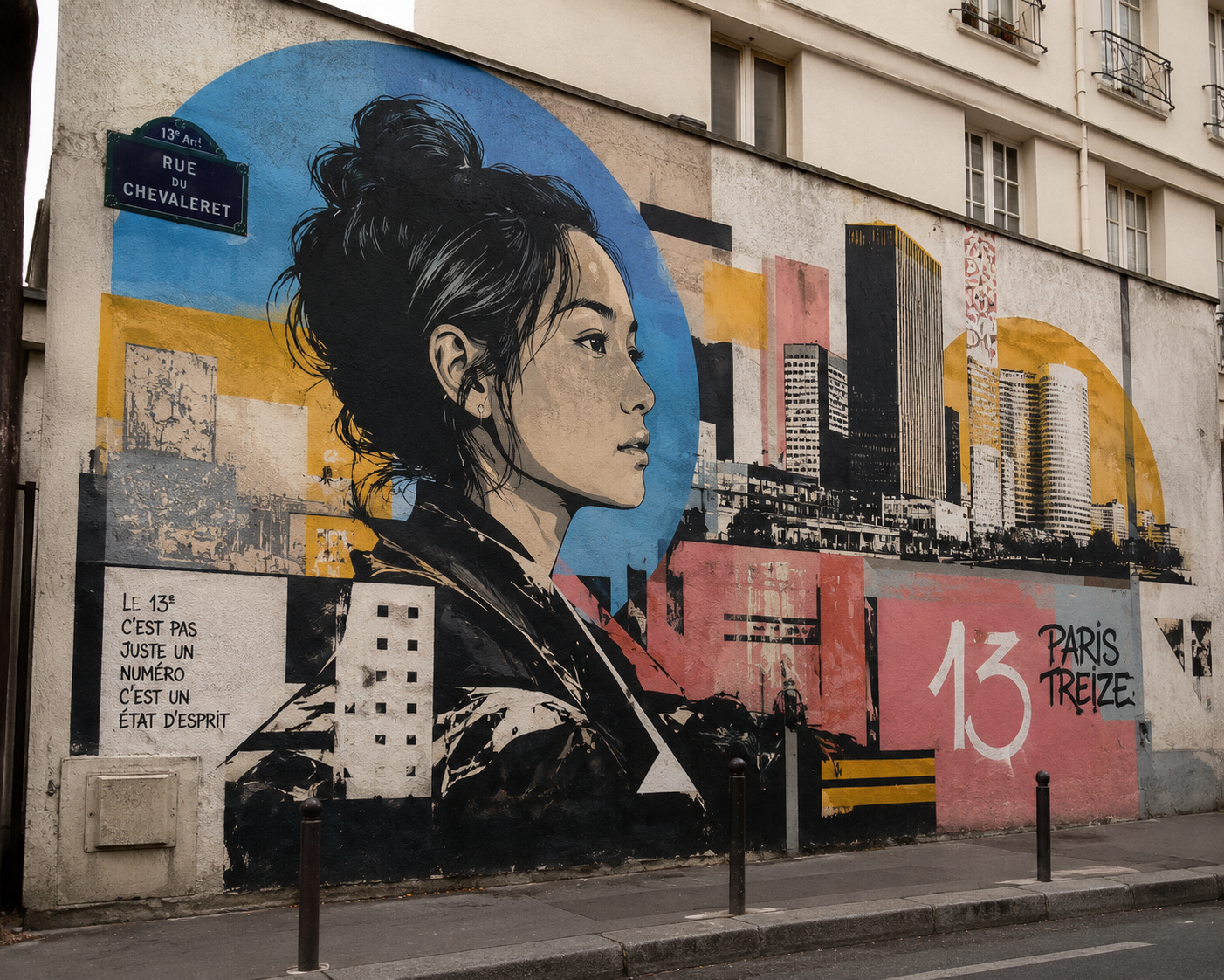street art Paris 13 jeu de piste